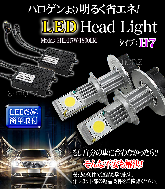 LEDإåɥ饤ѥХ H7